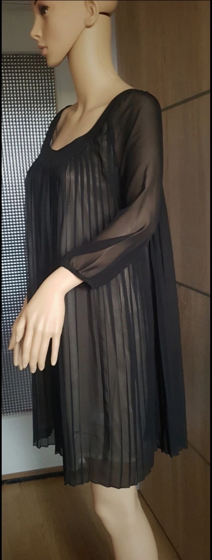 robe droite plissée taille 34 - photo numéro 5