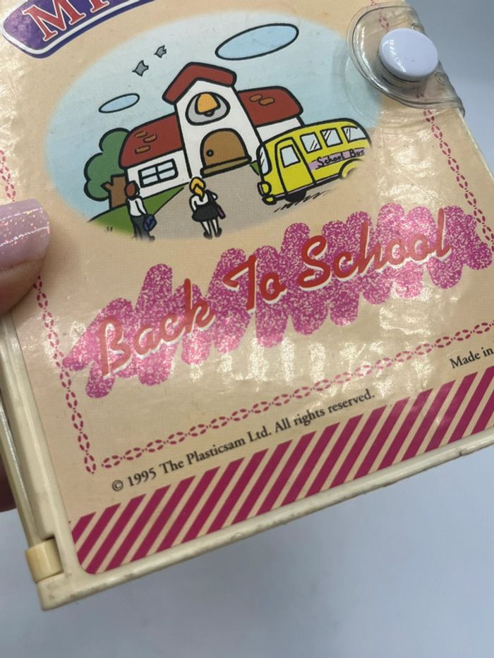 🎓 playset my diary école vintage the plasticsam 🎓 - photo numéro 15