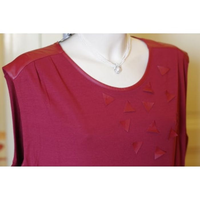 Mado et les autres - Robe mi-longue Rouge T42 - photo numéro 3