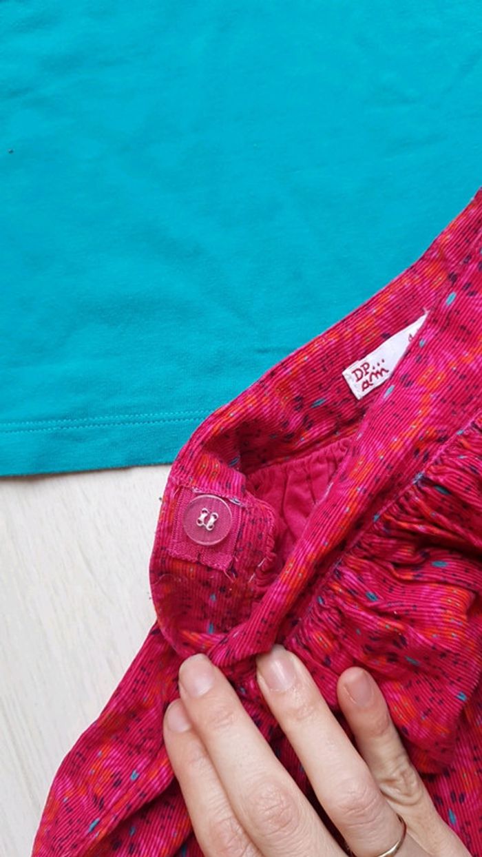 Ensemble 2 pieves fille 4ans dpam - photo numéro 4