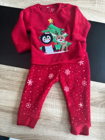 Pyjama de Noël 74 cm