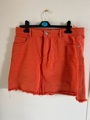Jupe orange