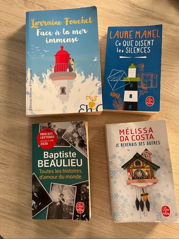 Lot 4 livres