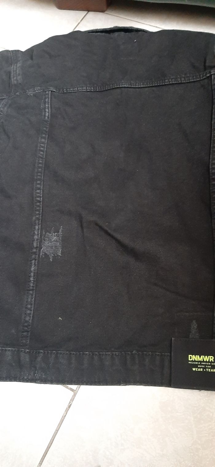 Blouson noir jean