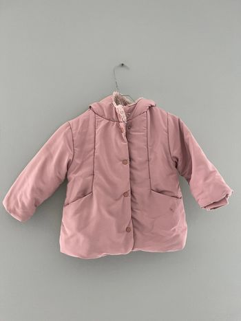 Manteau Zara rose