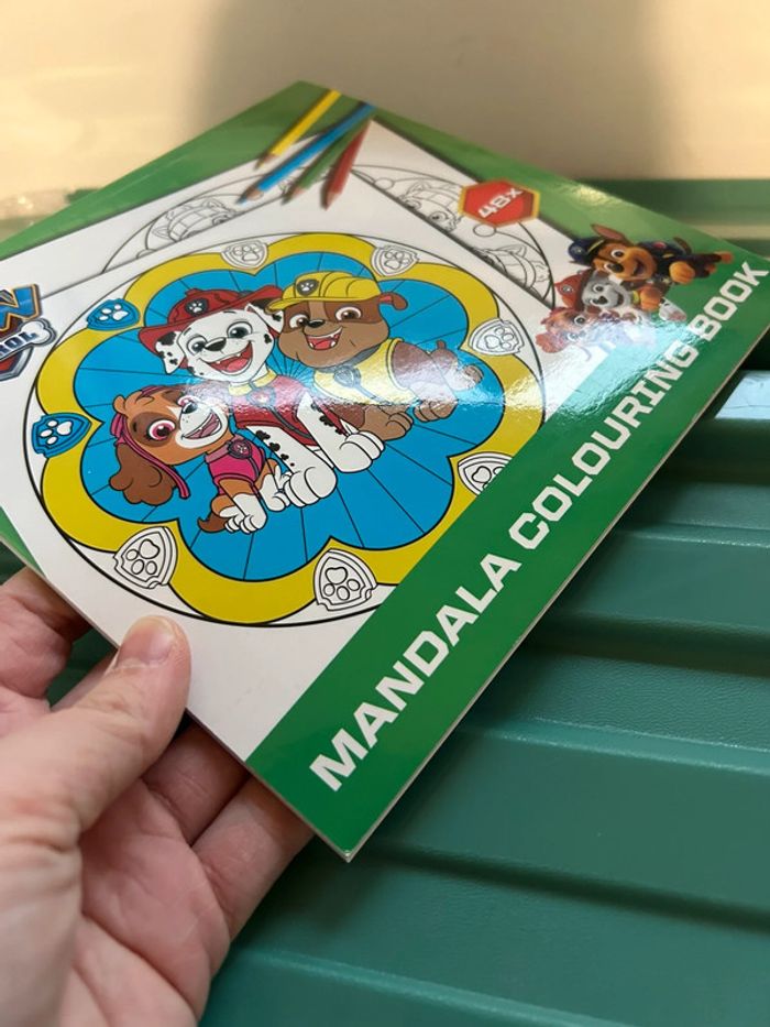Livre de coloriage pat patrouille, mandala, neuf - photo numéro 3
