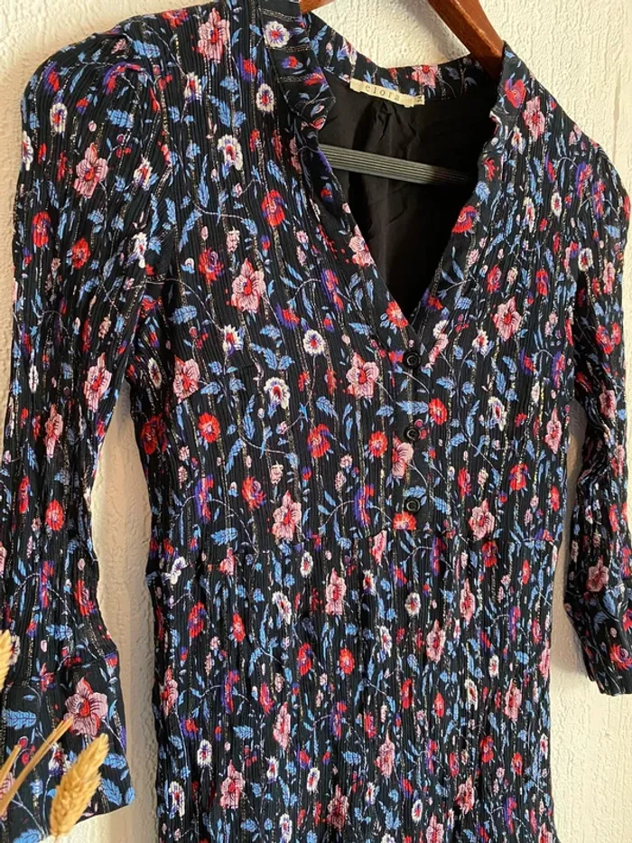 Robe fleurie elora taille xs 34 - photo numéro 2