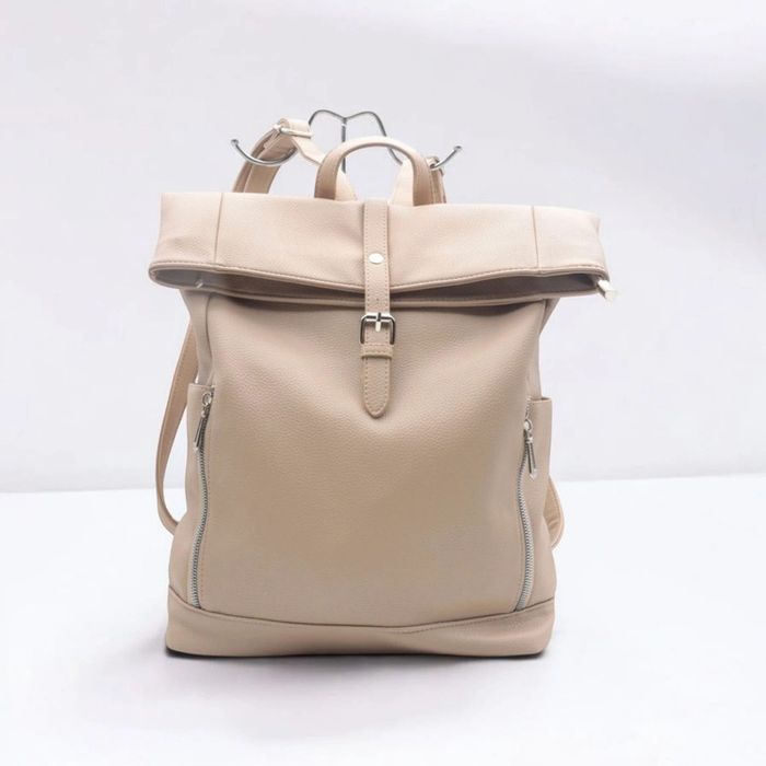 Sac à dos flora beige