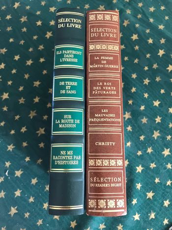 Lot de 2 livres - Sélection du livre