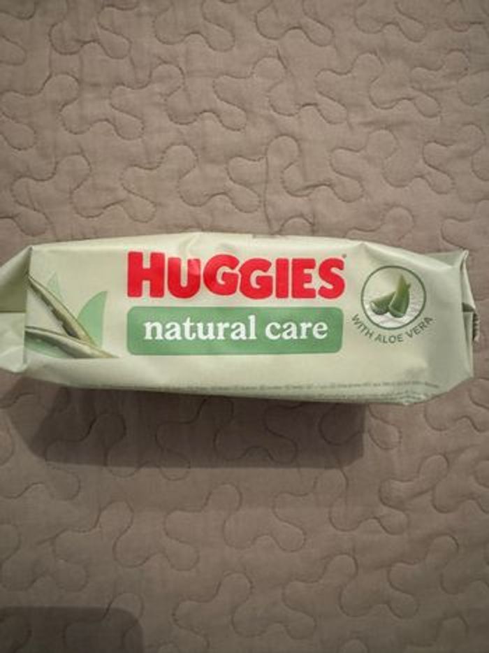 Lingettes Huggies Natural. Care Aloe Vera - photo numéro 2