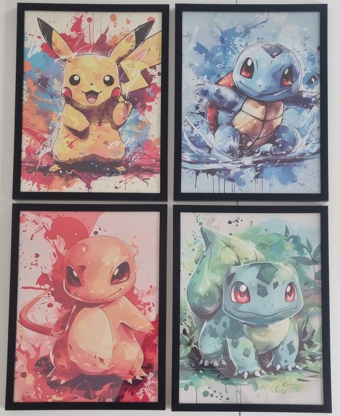 Superbes Posters toile Pokemon