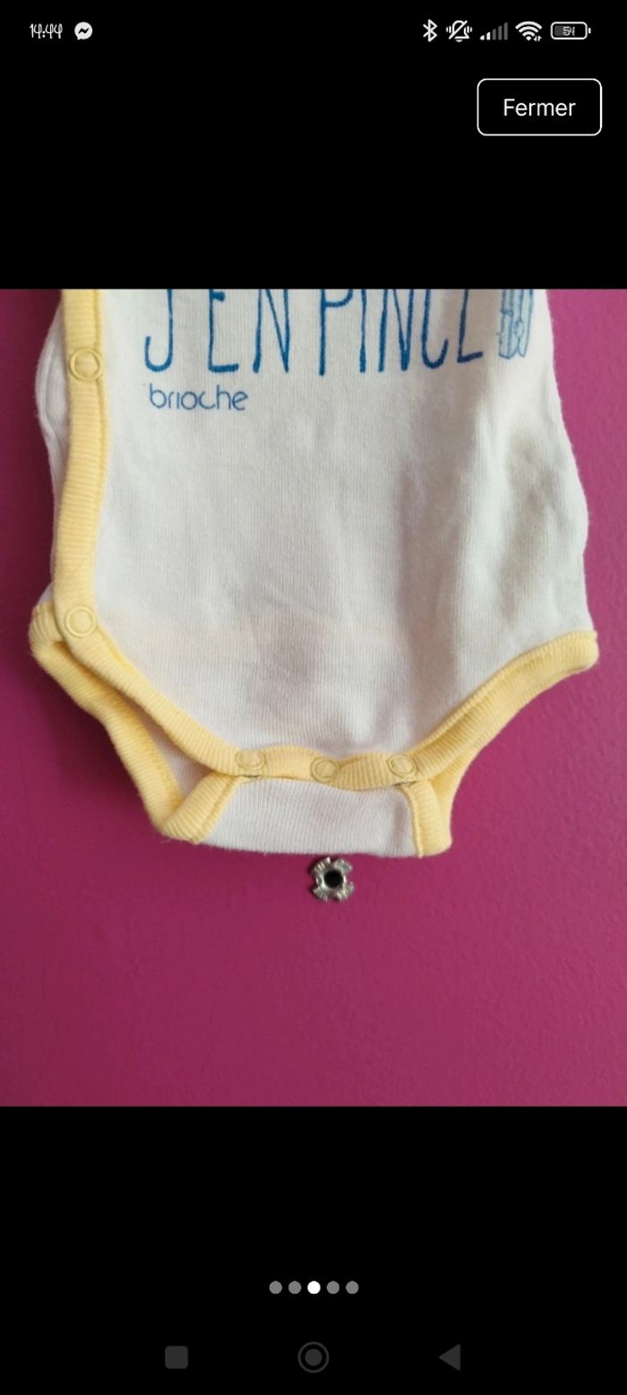 Body brioche naissance b2 - photo numéro 3