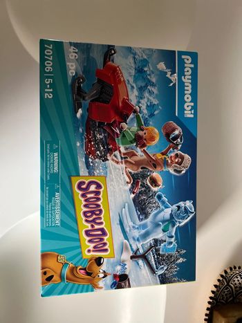 Playmobil 70706: scooby doo et le spectre des neiges neuf et emballé