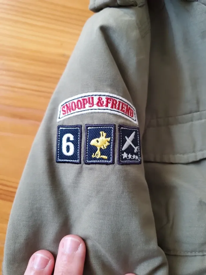 Manteau matelassé snoopy 4ans - photo numéro 5