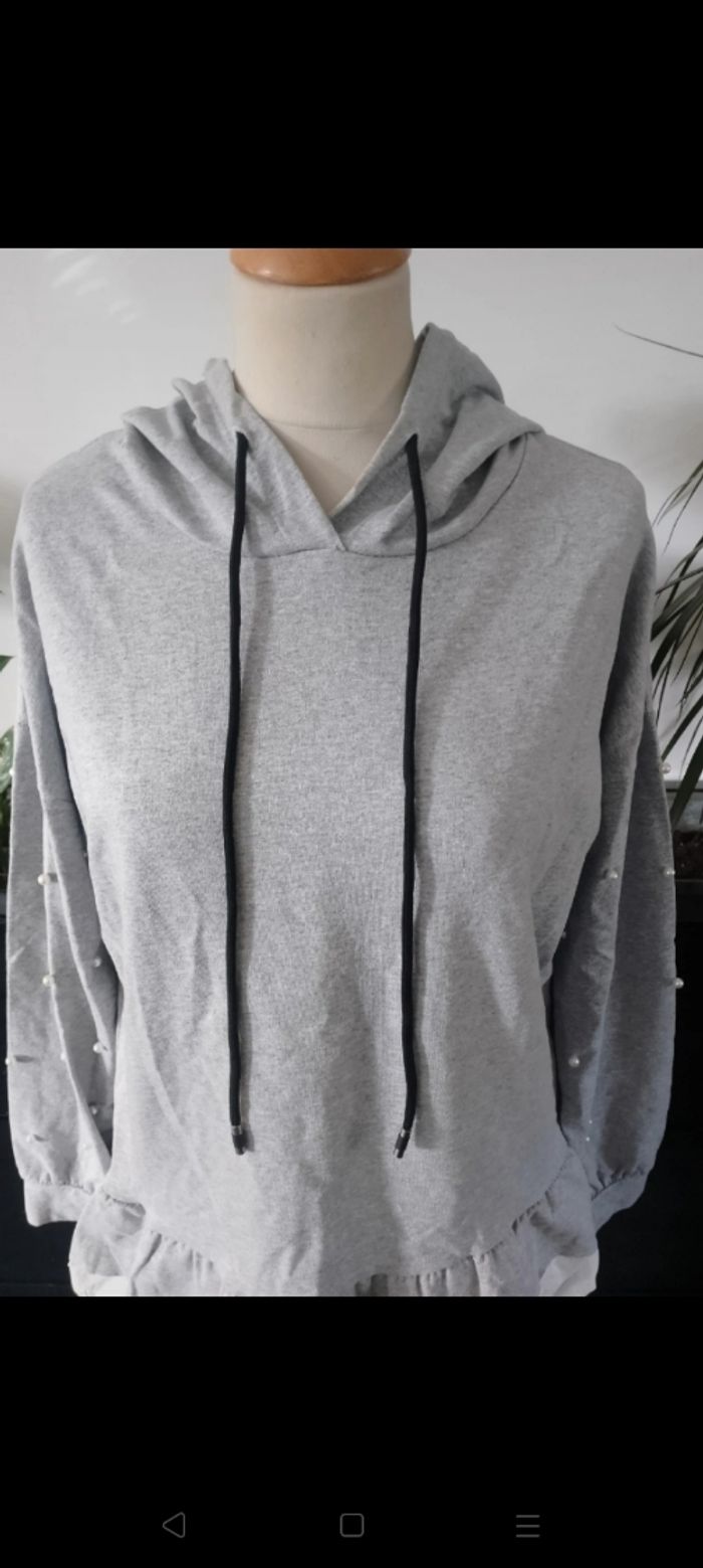 Pull avec capuche neuf Made In Italy - photo numéro 2