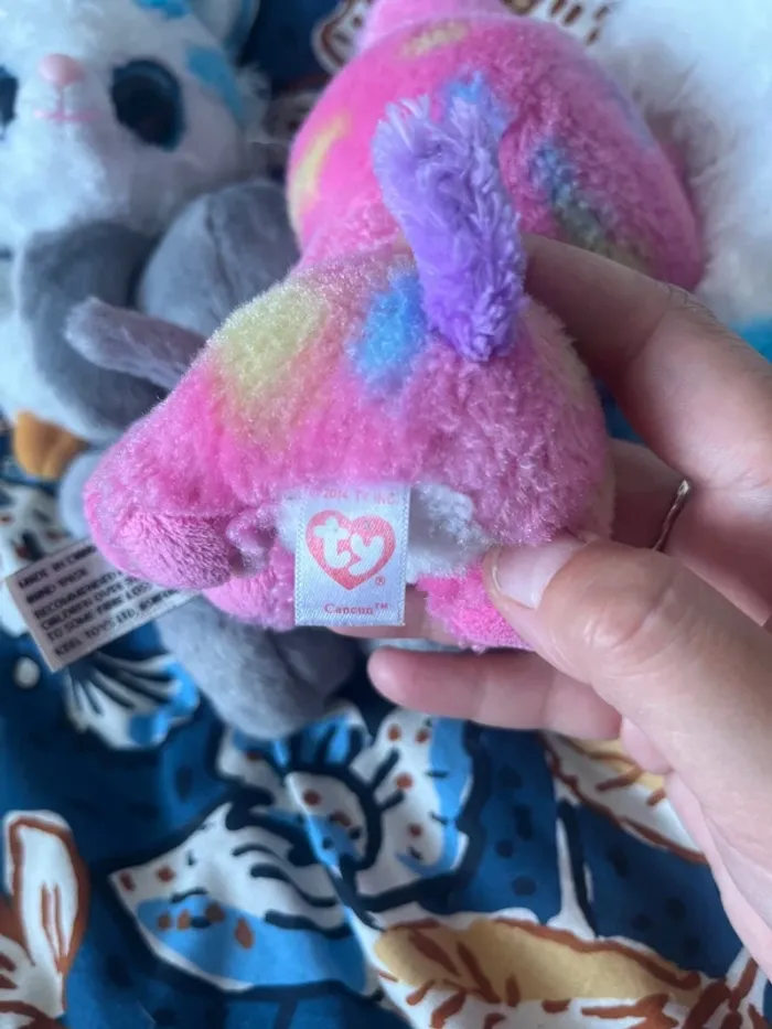 Lot peluche animaux gros yeux - photo numéro 4