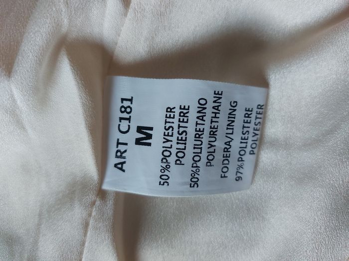 Veste / blazer Lumina simili cuir écru taille M - photo numéro 8