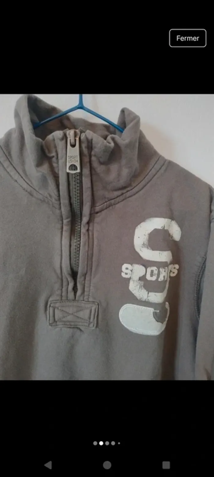 Sweat garçon en 100% coton - photo numéro 2