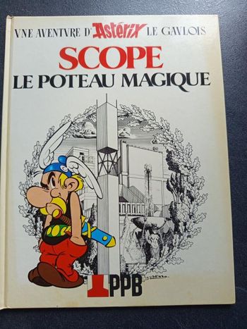 BD - Astérix - Scope - Le poteau magique - PPB - Pub