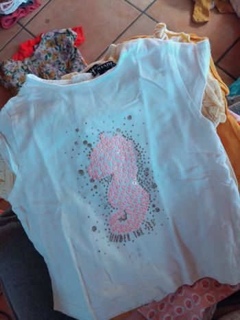Thee shirt fille