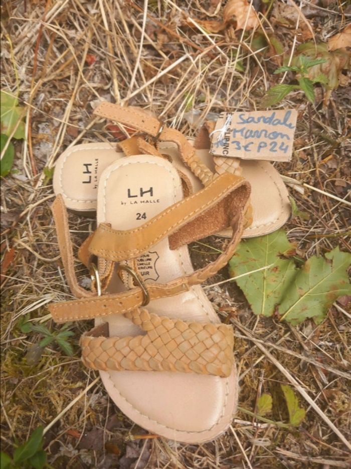 Sandales tressée 24
