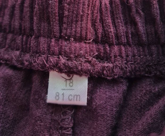 pantalon velours bébé fille 18 mois - photo numéro 5