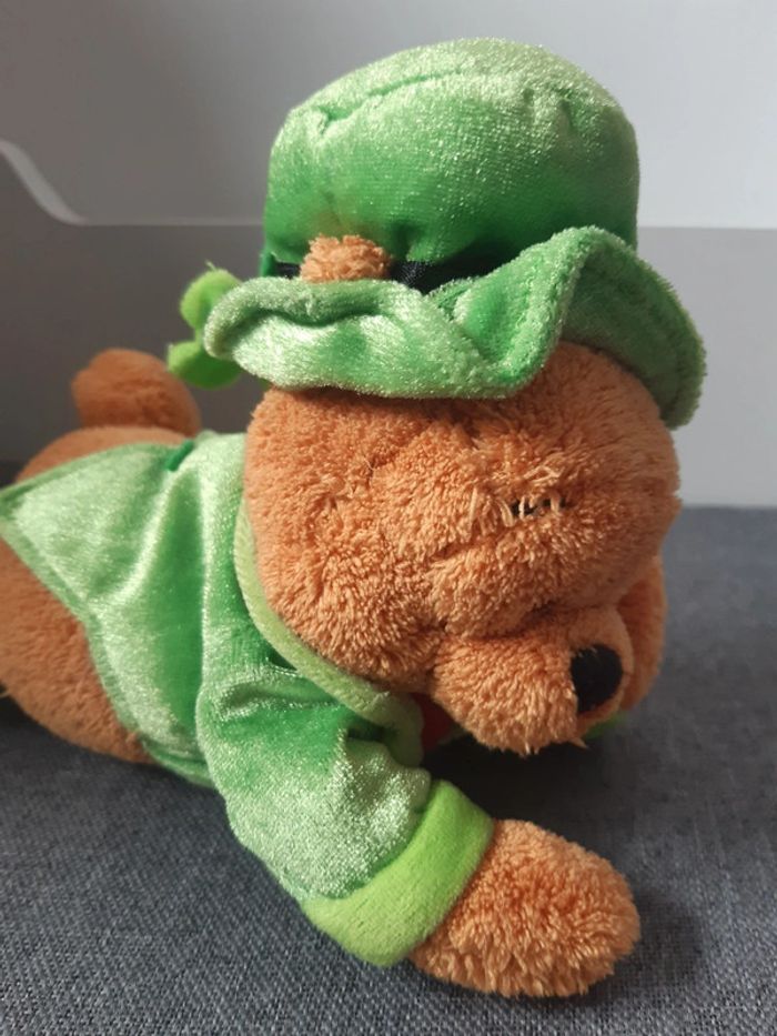 Peluche / doudou winnie L'ourson Saint Patrick - photo numéro 8