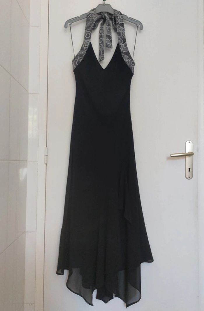 Robe longue noire