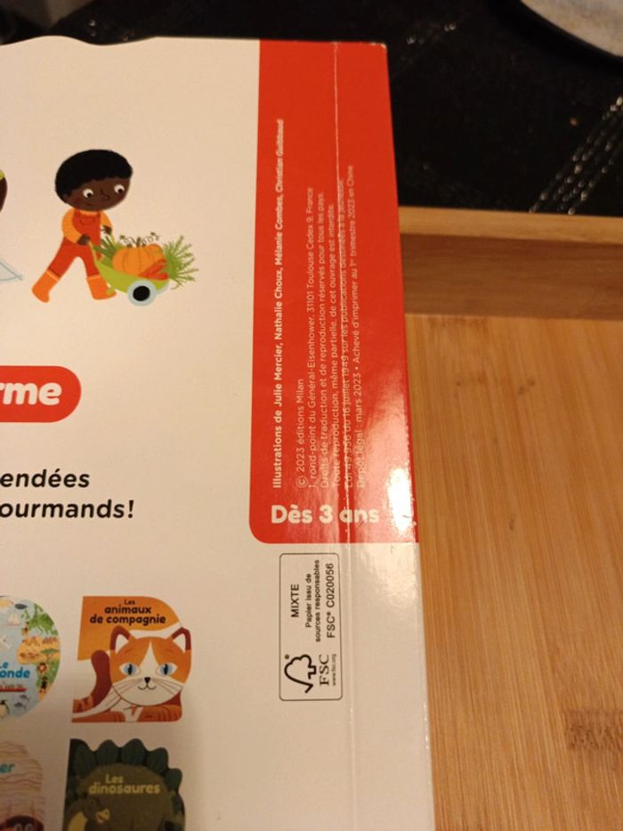 Livre cartonné La cuisine à partir de 3a - photo numéro 15