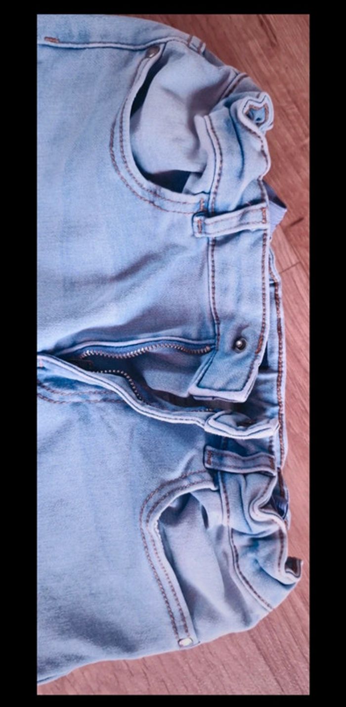 Jeans slim bleu clair Creeks, TBE taille 14 ans - photo numéro 2