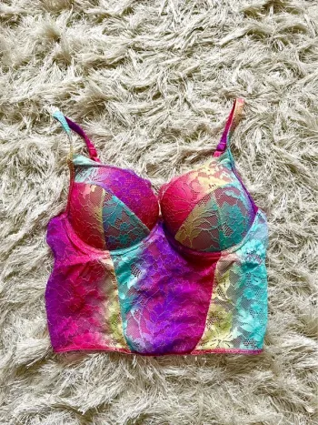 Corset multicolore 85B festival