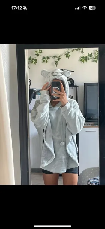 Pull plaide femme