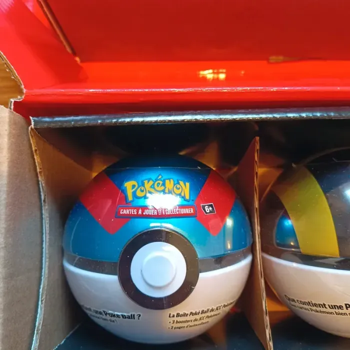 🎯 Lot de 6 Pokéball Pokémon – Neuf & Scellé - EV04 EV03 - photo numéro 2