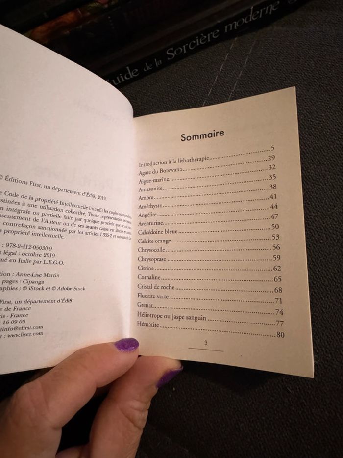 Le petit livre des pierres de soin - photo numéro 3