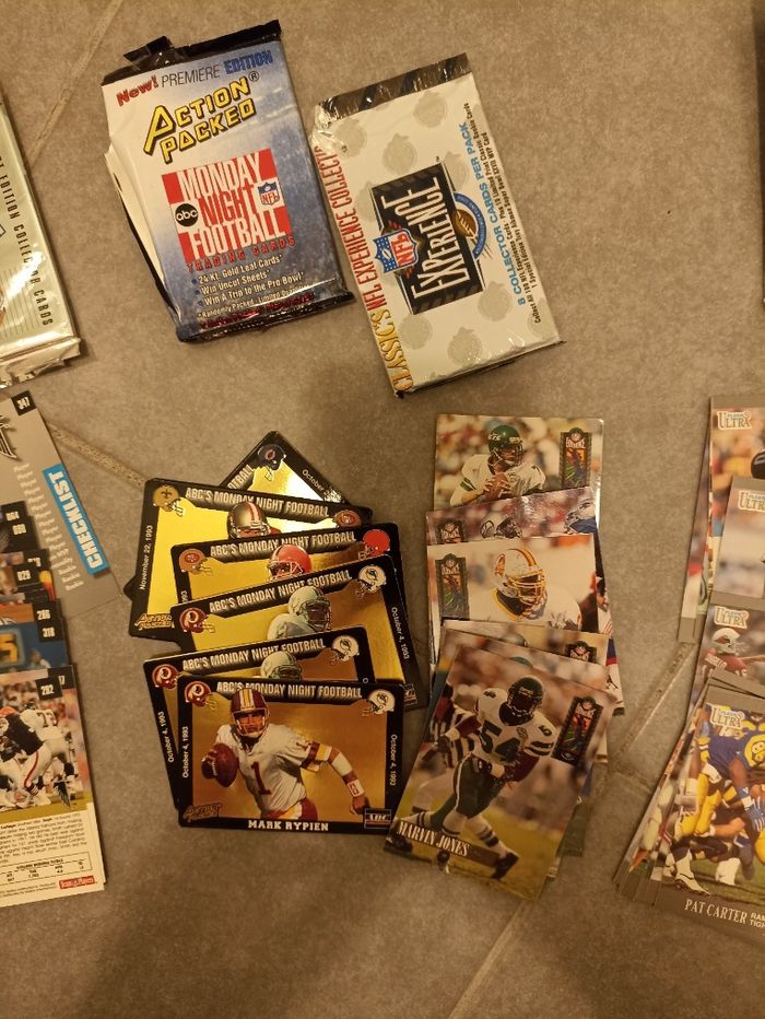 Lot boosters vintage NFL scellé et descellé - photo numéro 4