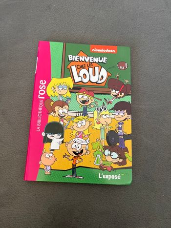Livre bibliothèque rose bienvenue chez les loud tome 7