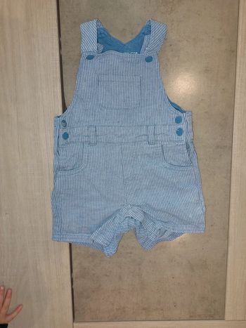 Salopette short / In extenso / 12 mois