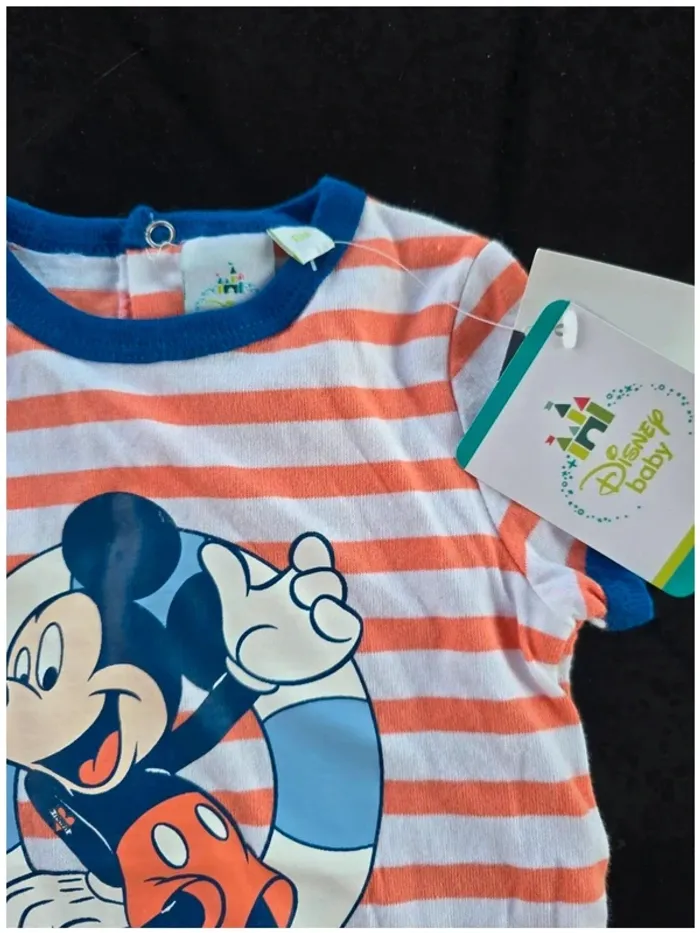 Combishort Mickey 6 mois - photo numéro 2