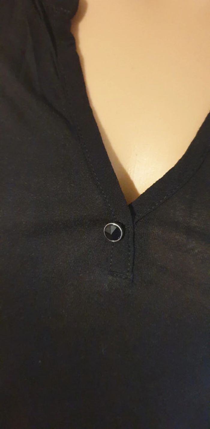 💜 Haut a dentelles taille 36 M Naf naf #emyfleury_36femme - photo numéro 2