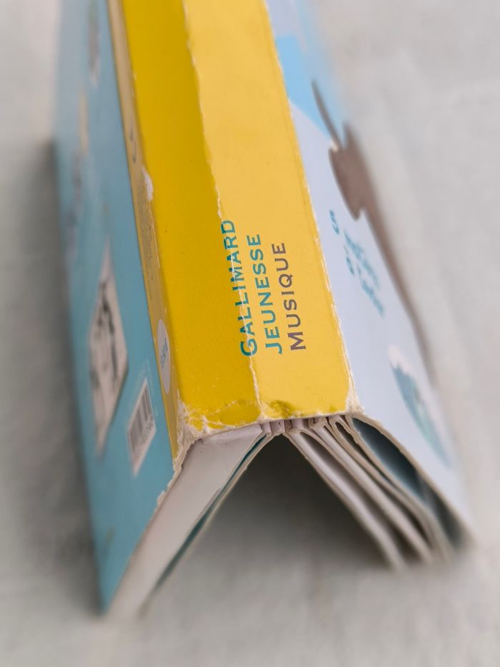 Livre sonore à toucher Gla Gla Gallimard - photo numéro 8