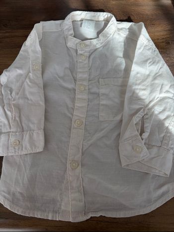 Chemise manches mi courte