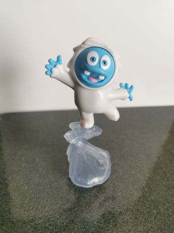 Yéti en équilibre maxi figurine Kinder