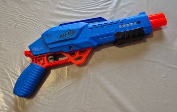 Hasbro -Nerf alpha strike wolf LR-1 bleu et rouge blaster