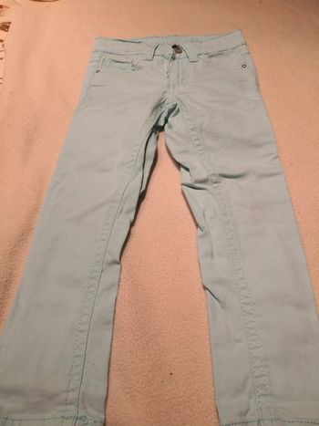 Pantalon bleu ciel