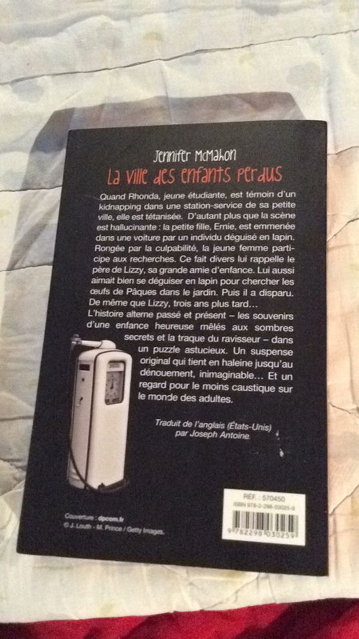 #la ville des enfants perdus par Jennifer McMahon - photo numéro 6