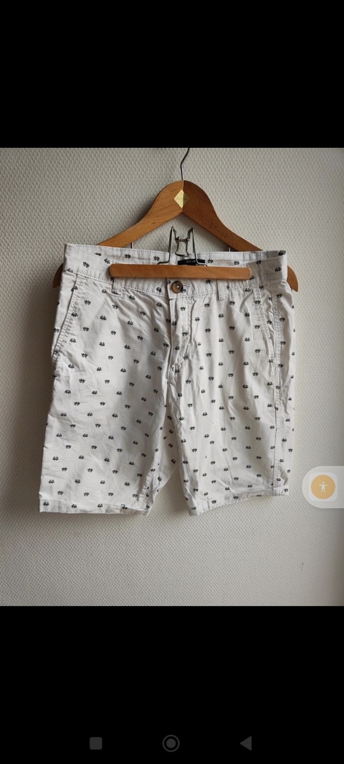 Short Kiabi Blanc 38