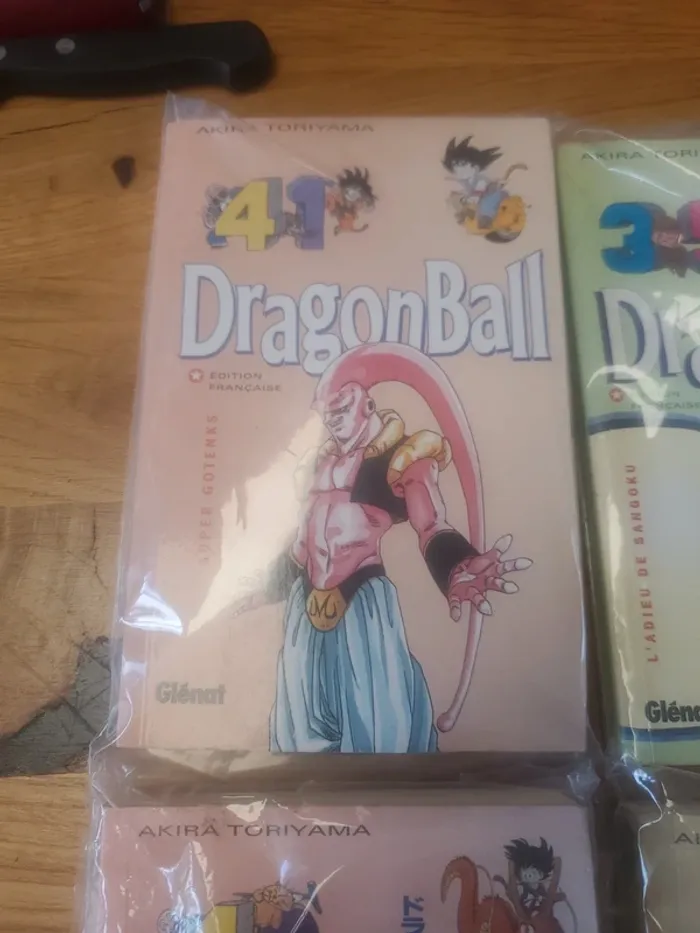 Lot de 6 mangas DBZ numero 37.35.34.41.42.40 - photo numéro 2