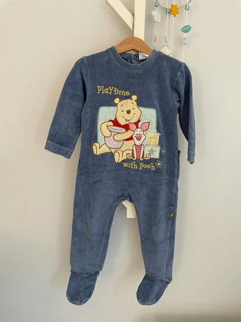 Grenouillère velours Disney 23 mois