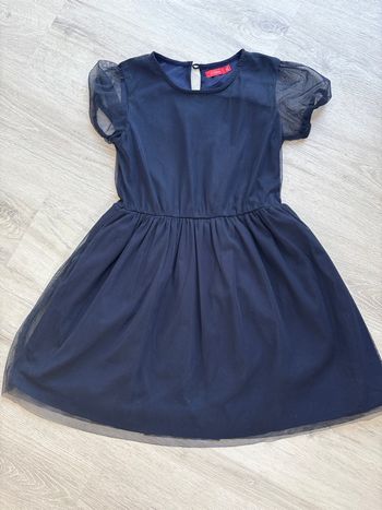 Robe bleue à paillettes 