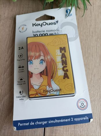 Chargeur batterie nomade keyouest 